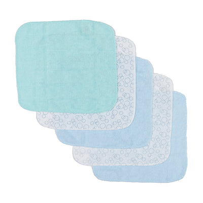 Tidy Trunks Hooded towel and wash cloth (Set of 6)