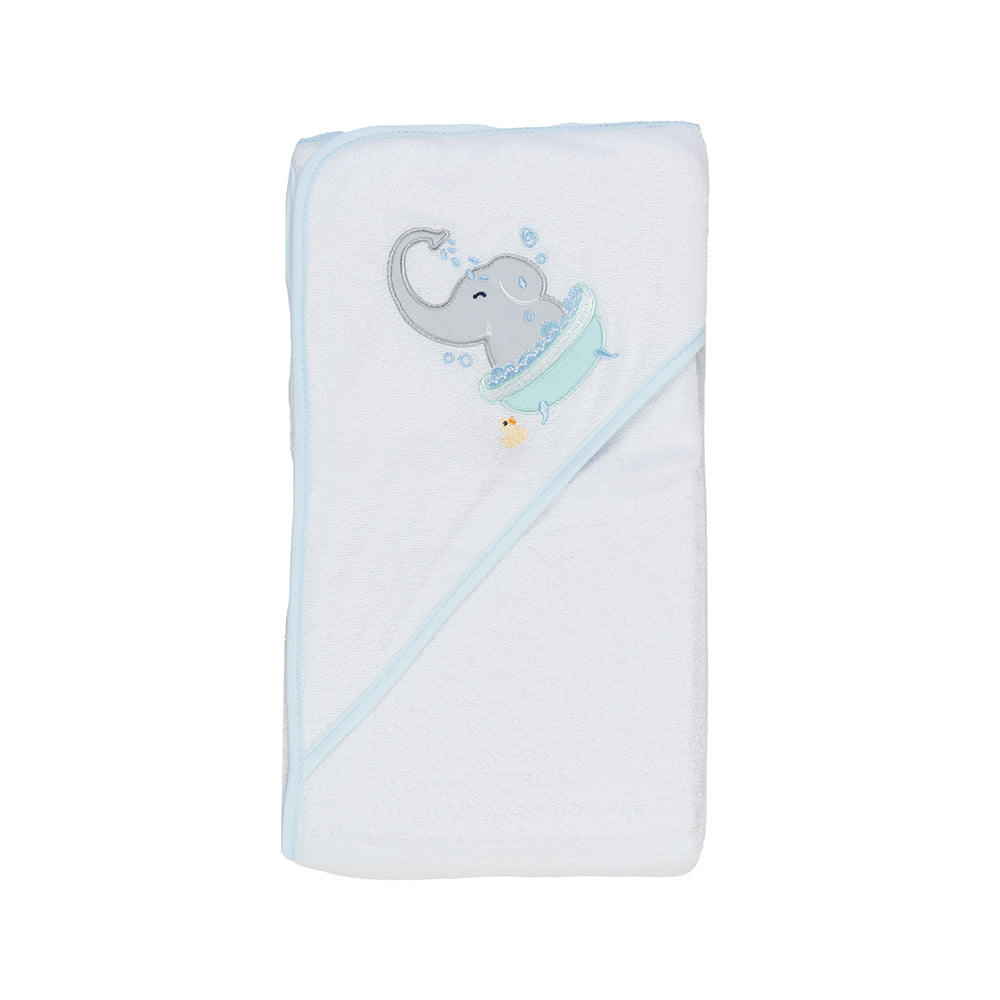 Tidy Trunks Hooded towel and wash cloth (Set of 6)