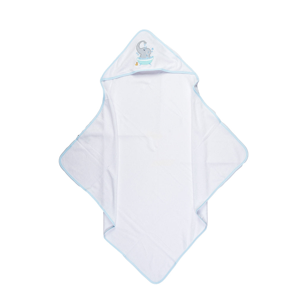 Tidy Trunks Hooded towel and wash cloth (Set of 6)