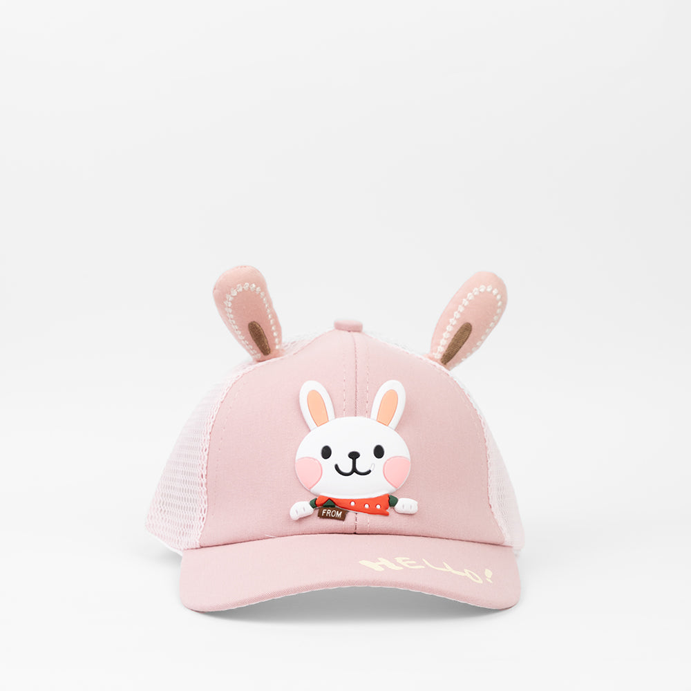 Blushing Teddy Baby Cap