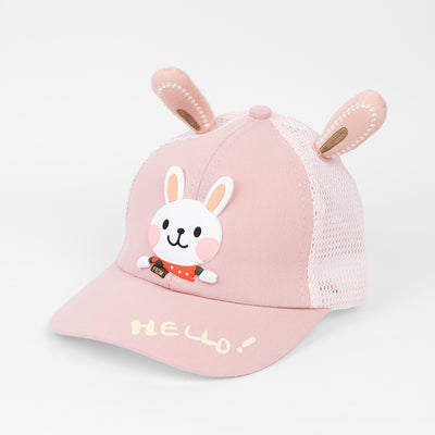 Blushing Teddy Baby Cap