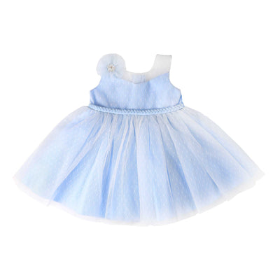 Blue Blossom Girls Party Dress 