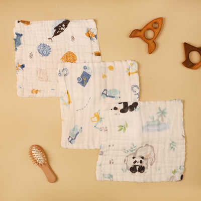 Little Captain Wash Cloth (Pack of 3)
