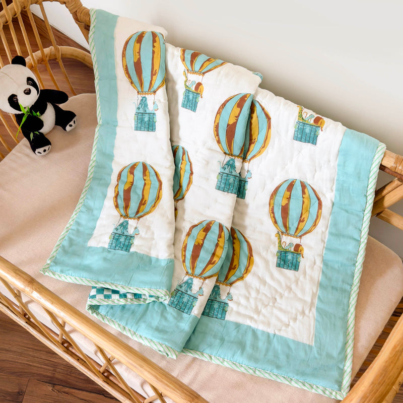 Fly High Quilted Thick Blanket