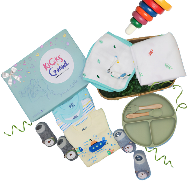 Baby Boys Essentials Hamper