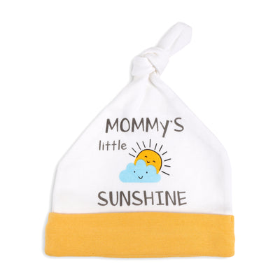 Sunshine cuteness knotted caps - Pack of 3