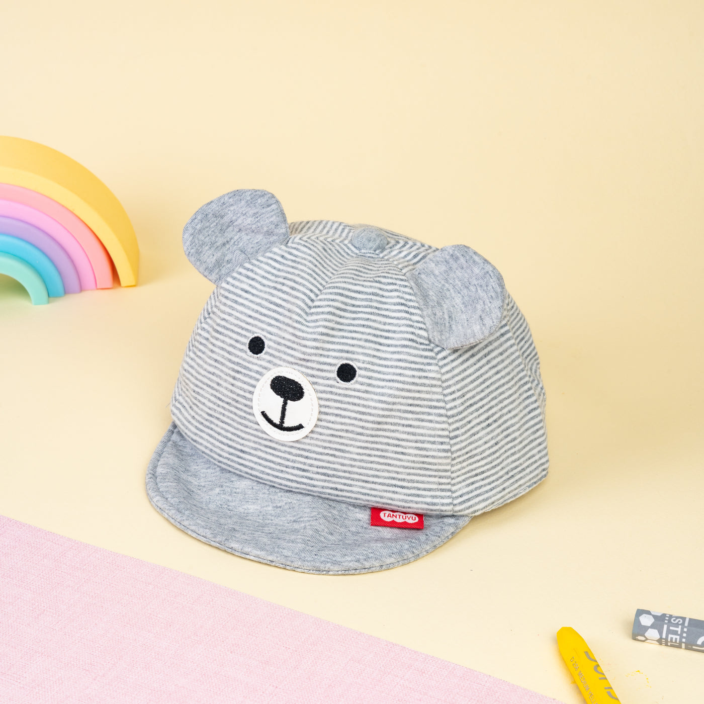 Little Blue Bear Cap