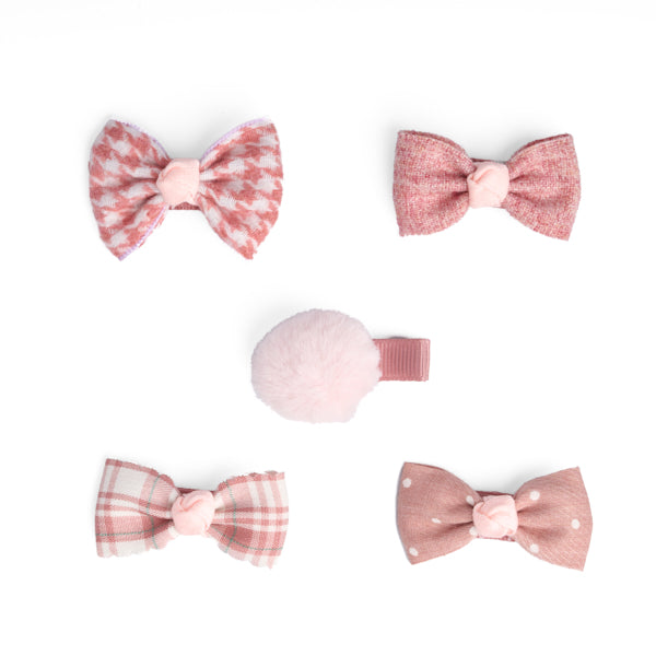 Bubblegum Burst Clips (Set of 5)