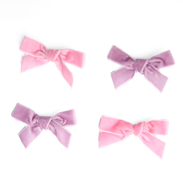 Candy Bows Clips (Set of 4)