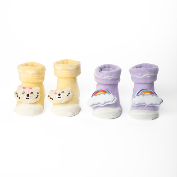 Cloud cub 3d socks pack of 2