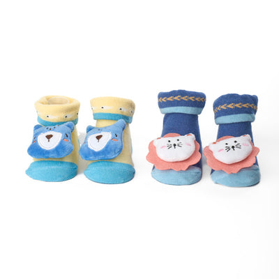 Mighty Paws 3d Socks - Pack of 2