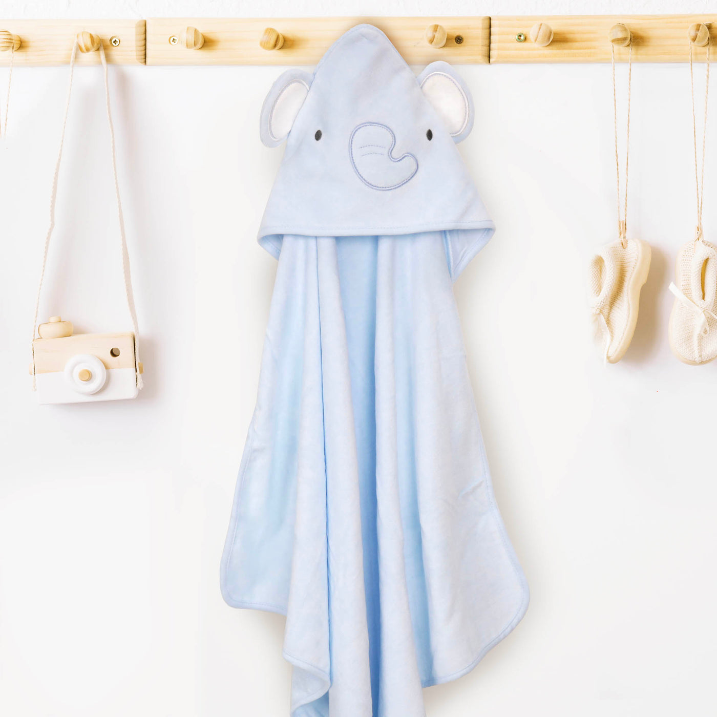 Tiny Tuskers Hooded Towel