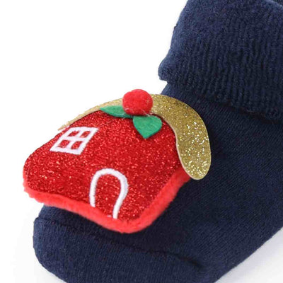 Festive cheer 3D socks ( Pack of 2)