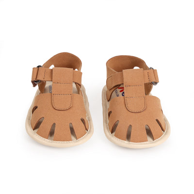 Sandy Brown Baby Sandals