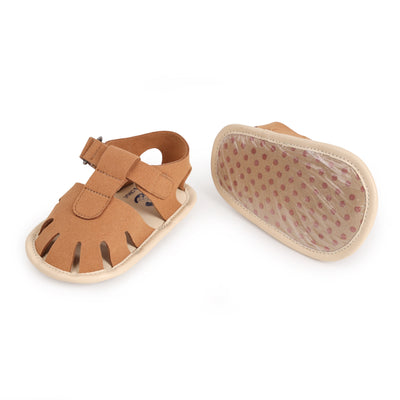 Sandy Brown Baby Sandals