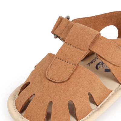 Sandy Brown Baby Sandals
