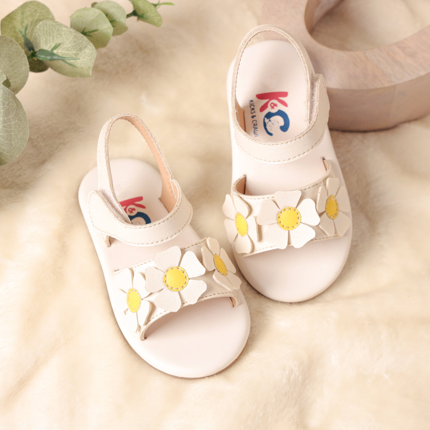 White Petal Pretties Sandals