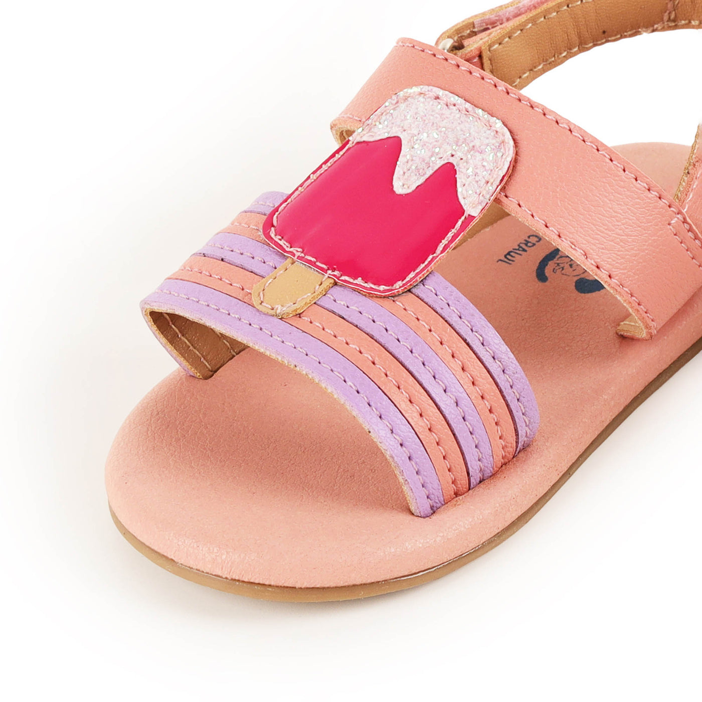 Hot Pink Candy Land Sandals – Kicks Crawl - Main Image