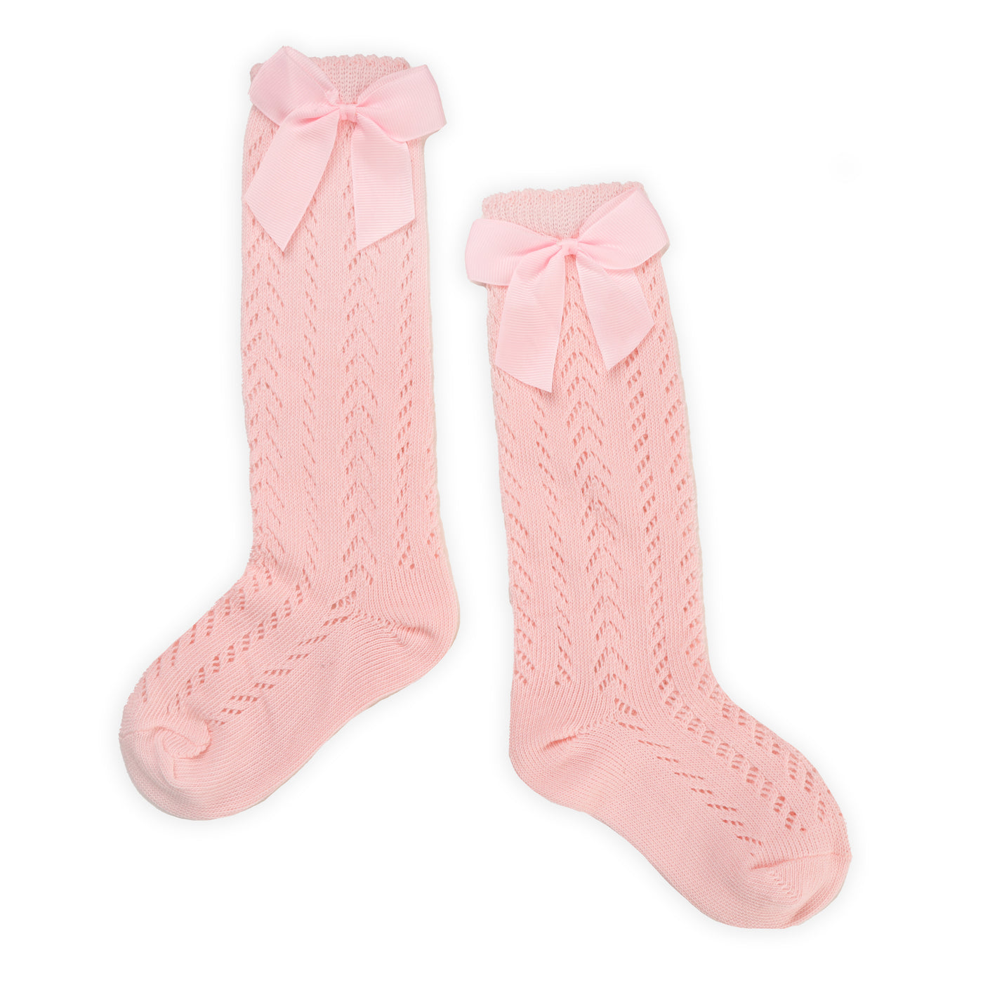 Pink-Bow Stockings