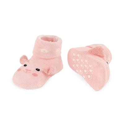 Little Piggies Pink and Purple Socks 