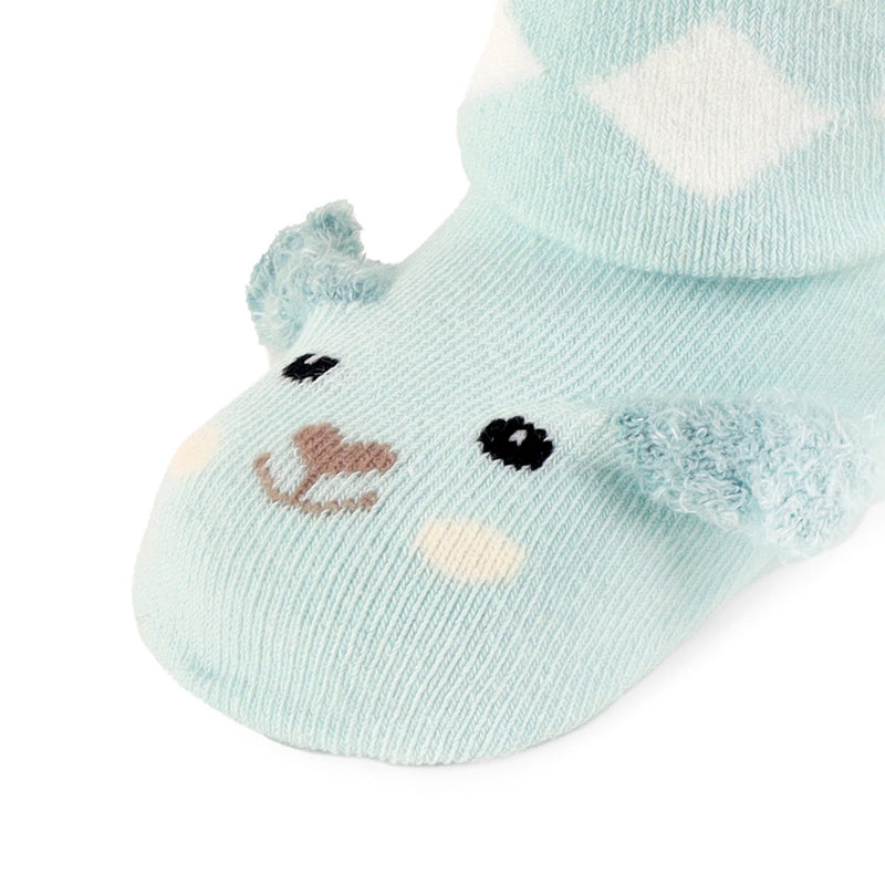 Little Piggies Blue and Grey Socks