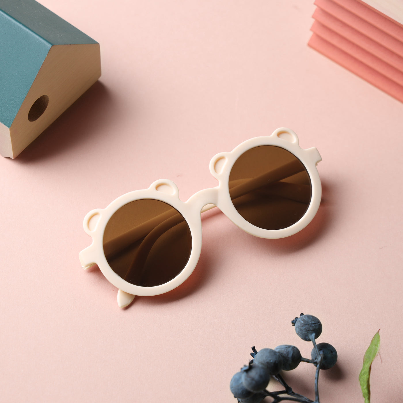 White Baby Bear Sunglasses