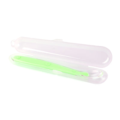 Baby Green Long Silicone Spoon