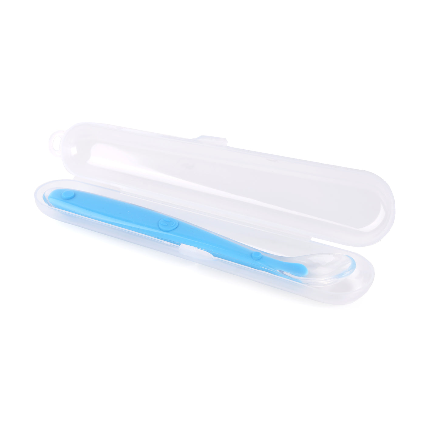 Baby Blue Long Silicone Spoon