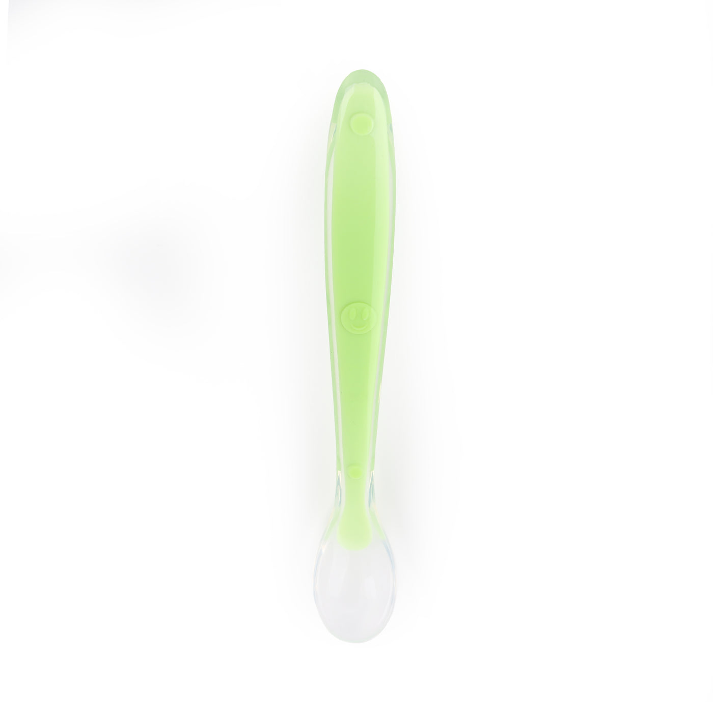 Baby Green Long Silicone Spoon