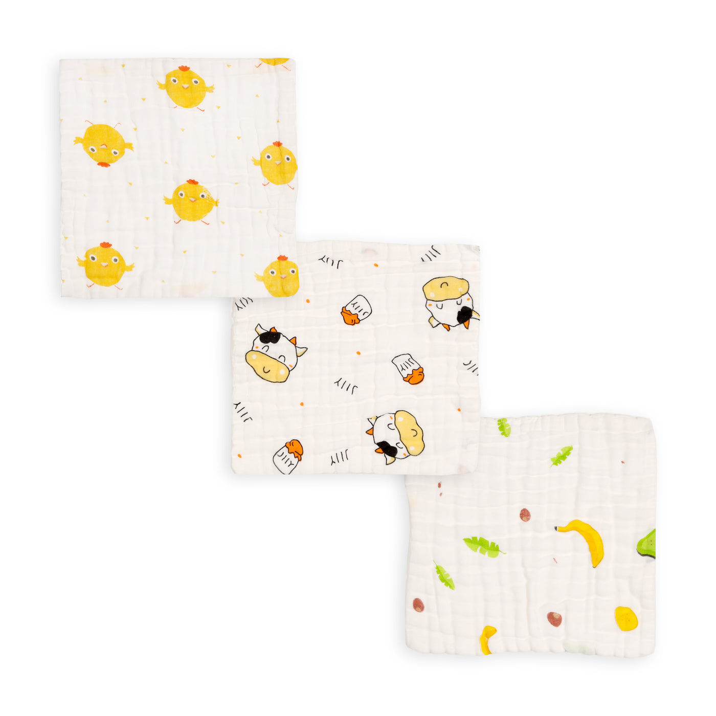 Moo Moo Wash cloth (Pack of 3)