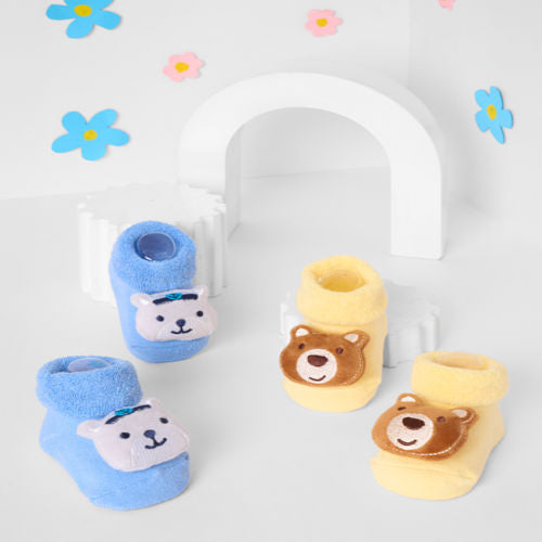 Bear Hugs 3d Socks - Pack of 2