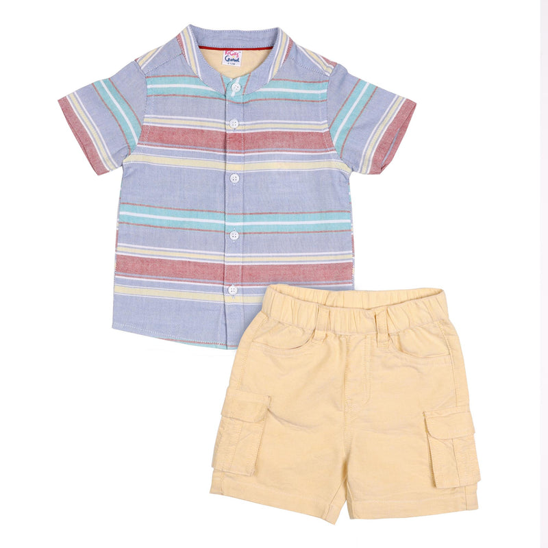 Boys Shorts & Shirt Set