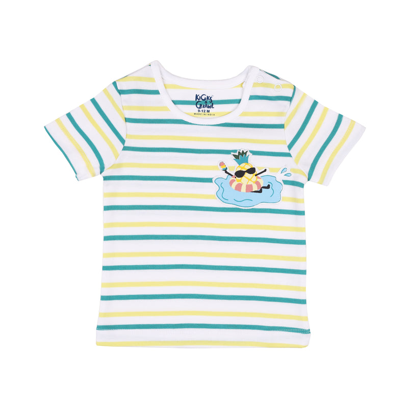 Beach Time Baby Tshirts - 3 Pack