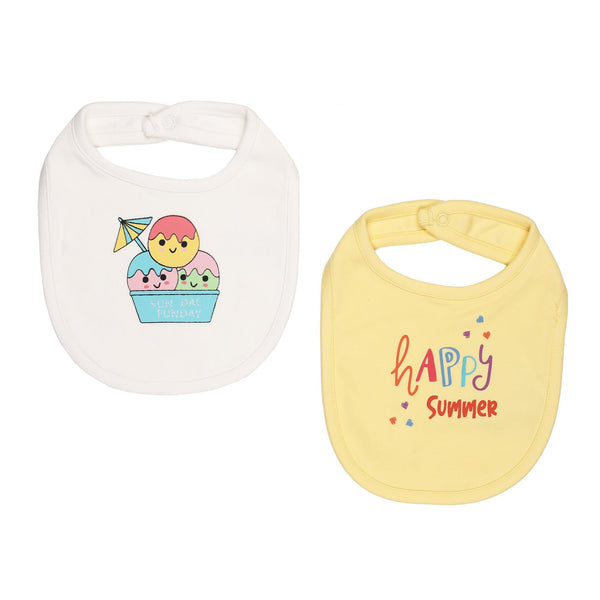 Happy Summer Bibs - 2 pack