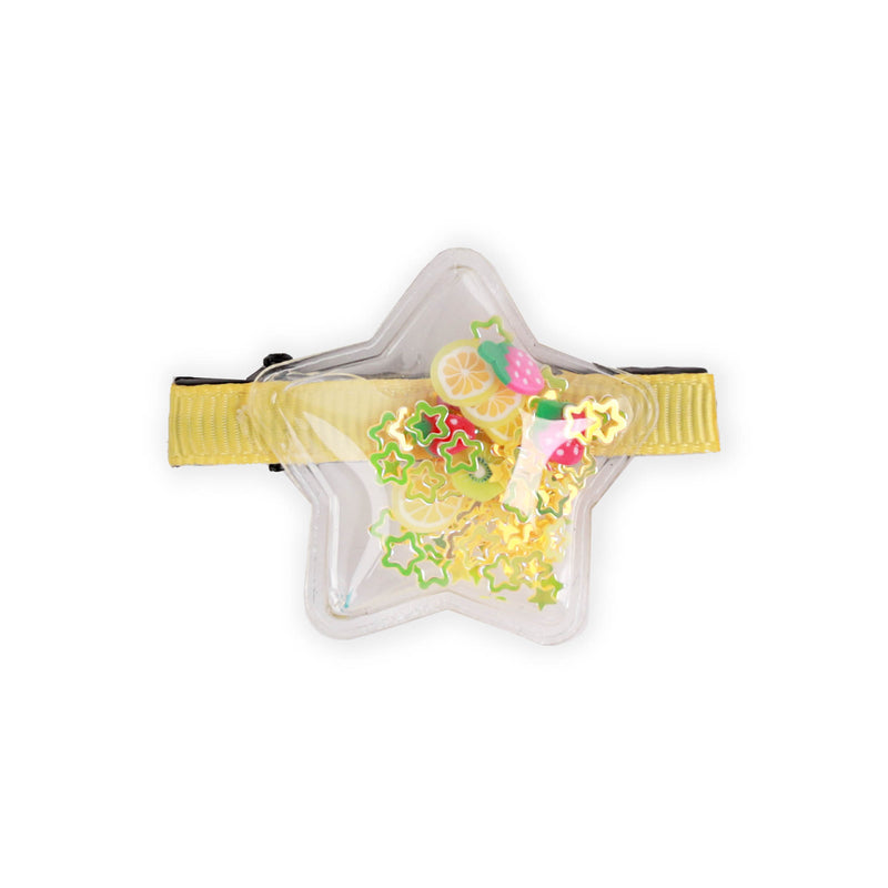 Butterfly Baby Yellow Hairclips - 4 Pack