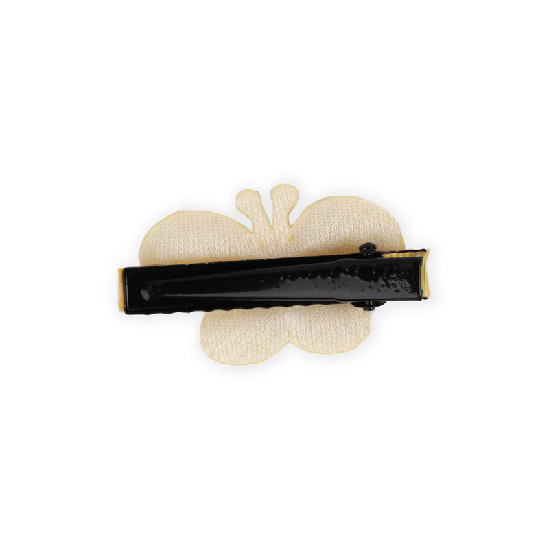 Butterfly Baby Yellow Hairclips - 4 Pack