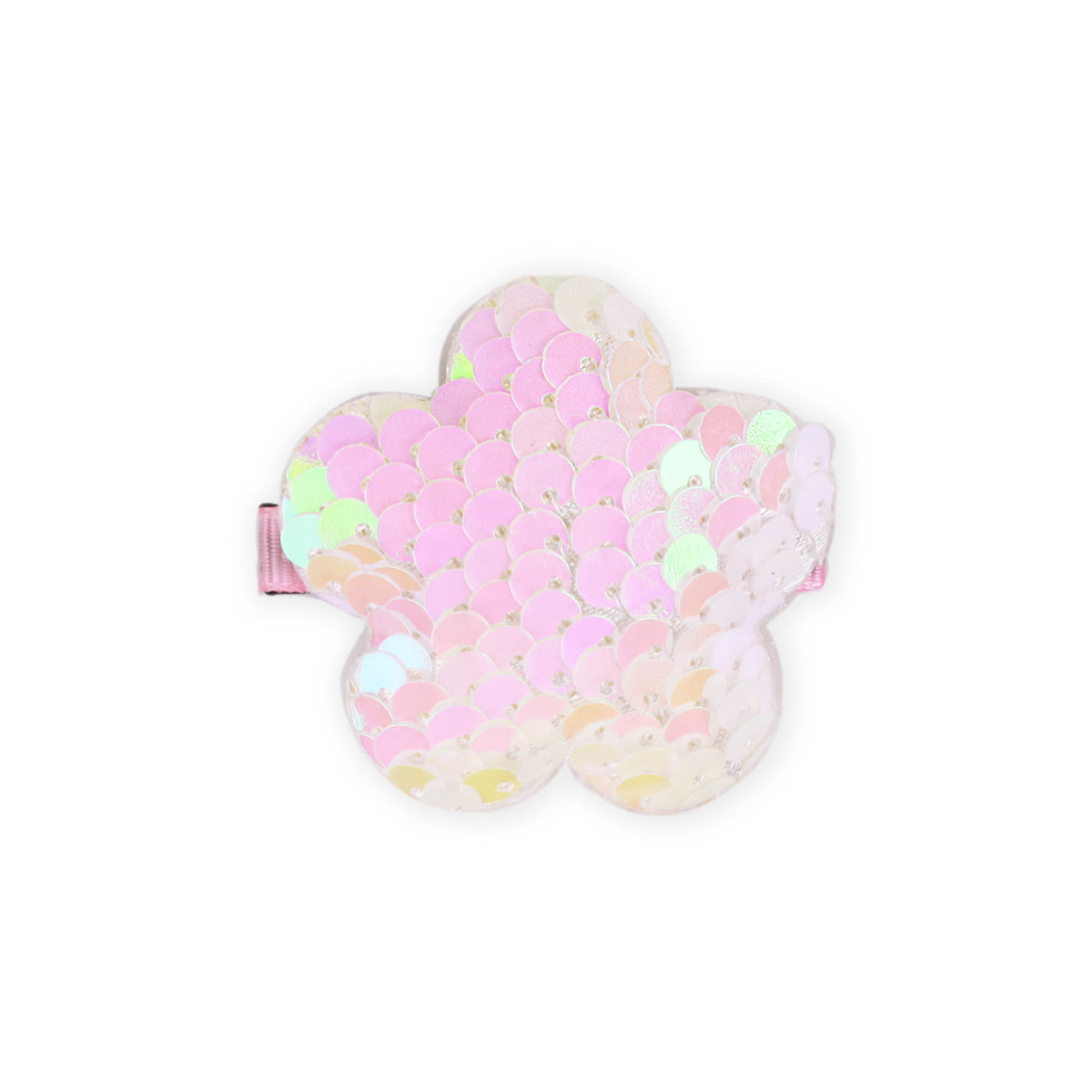 Floral Unicorn Pink Hairclips- 4 Pack