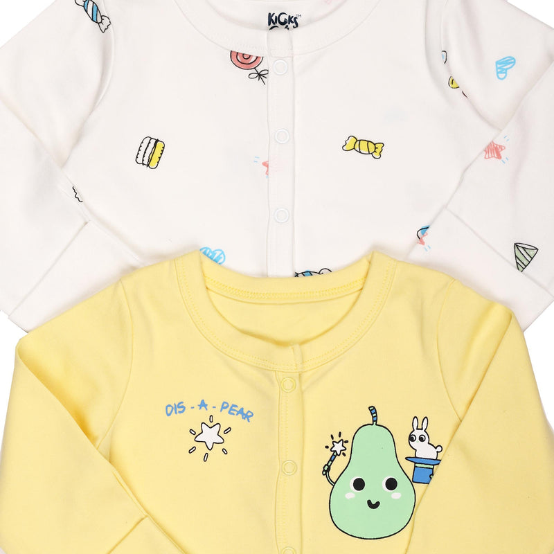 Party Pear Sleepsuits
