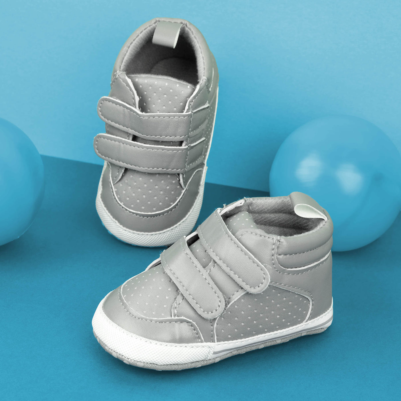 Graycer Hi-Top Baby Shoes