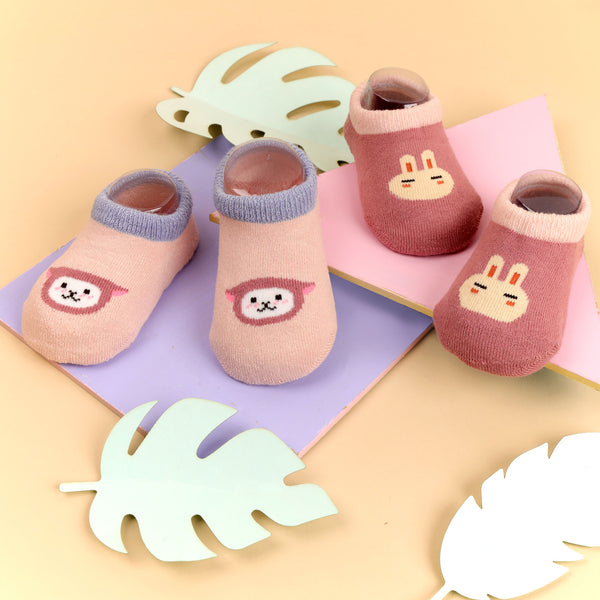 Pink Kitty Socks - 2 Pack