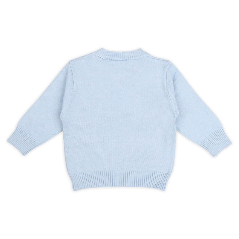 Blue Baby Elephant Sweater
