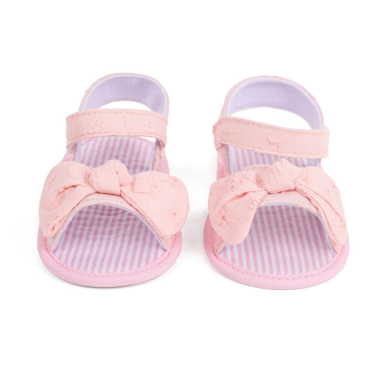 Woven Baby Pink Sandals