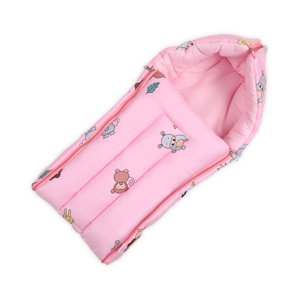 Animal Friends Pink Carry Nest