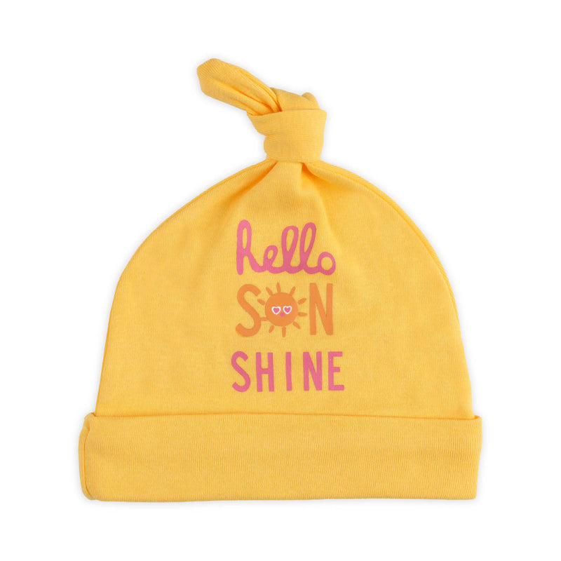 Hello Sunshine Knotted Caps - 3 Pack