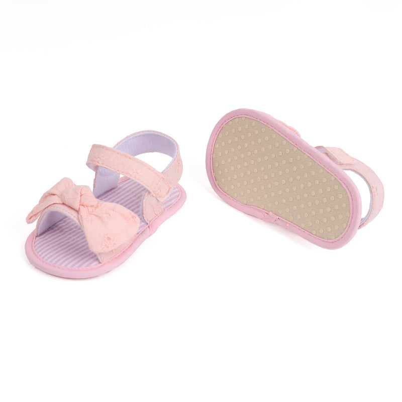 Woven Baby Pink Sandals