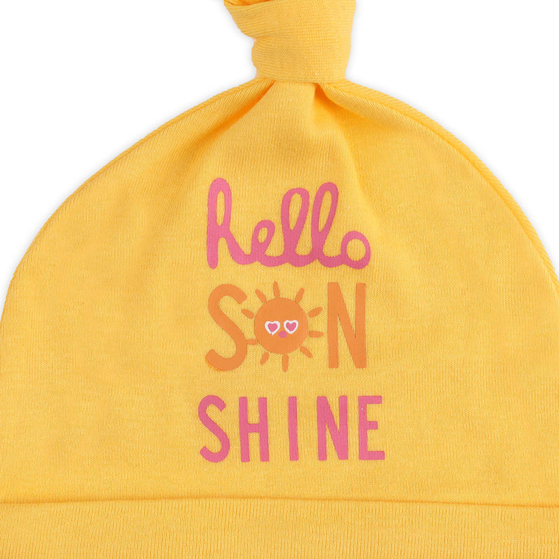 Hello Sunshine Knotted Caps - 3 Pack