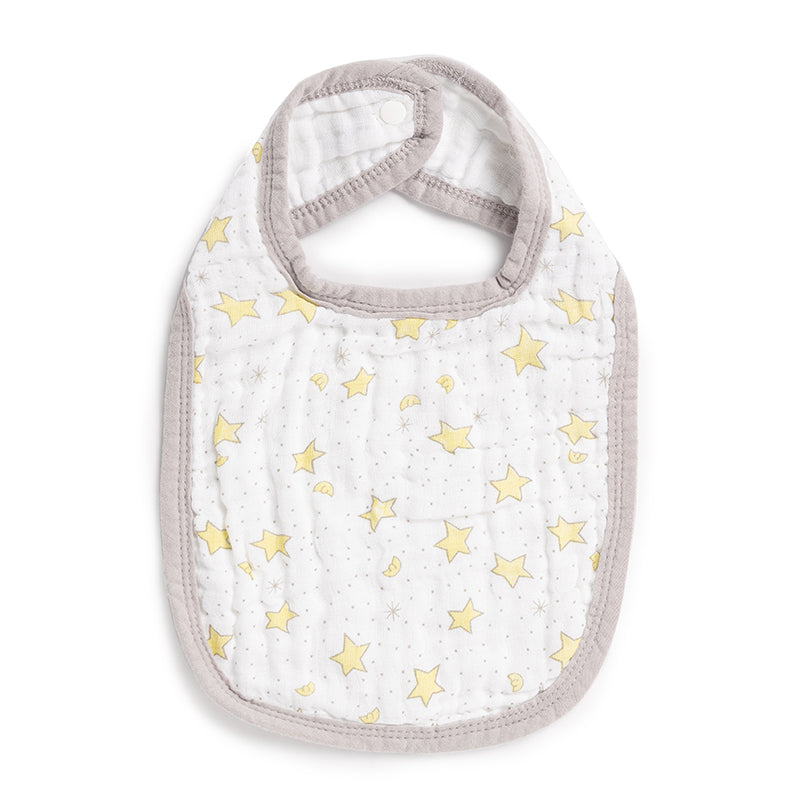 Baby Sheep Muslin Bibs - 3 pack