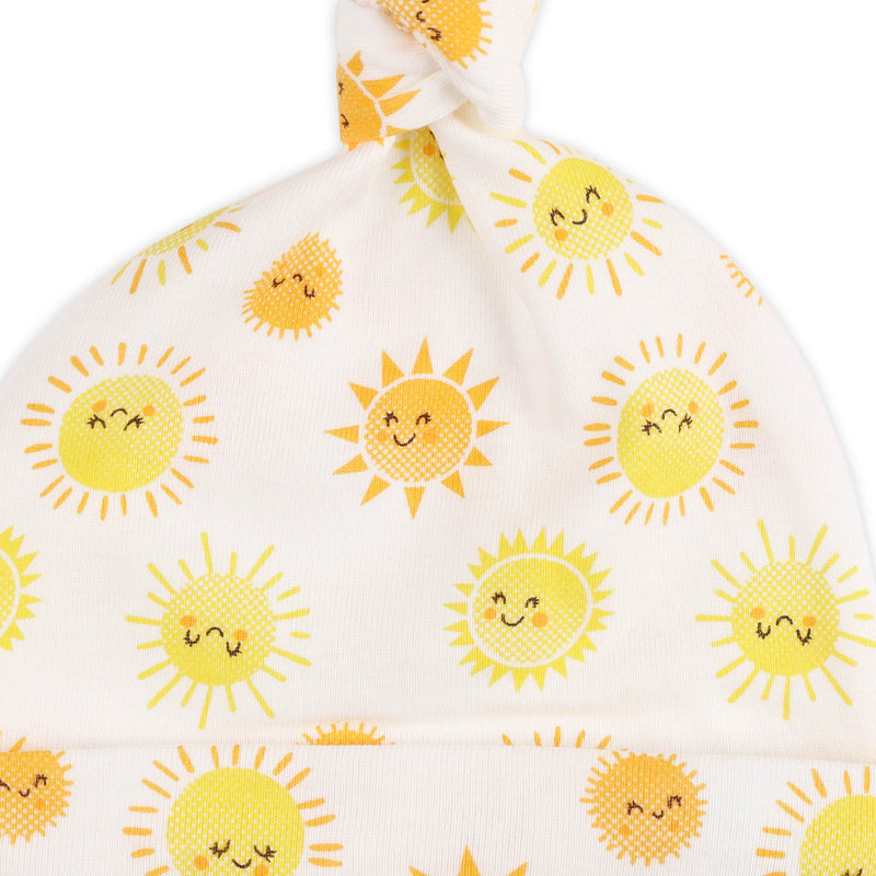 Hello Sunshine Knotted Caps - 3 Pack