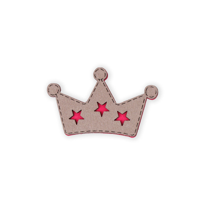 GREY FOREST PRINCESS HAIRCLIPS - 4 PACK