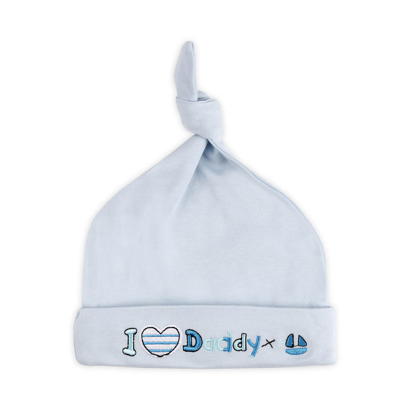 Daddy's Baby Knotted Caps - 3 Pack